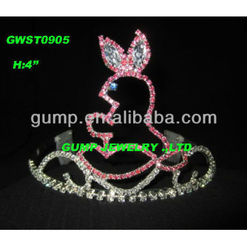 Ostern Tag Rhinestone Tiara Krone